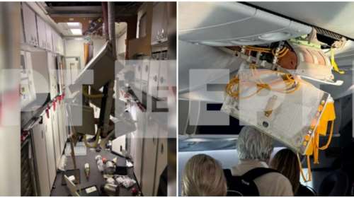 Συγκλονιστικές εικόνες από την πτήση τρόμου της Easyjet στη διαδρομή Κέρκυρα - Λονδίνο: Τραυματίστηκαν 2 αεροσυνοδοί