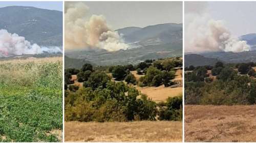 Φωτιά στην Καβάλα: Κάηκε πυροσβεστικό - Τραυματίστηκαν πυροσβέστες - Εκκενώνονται οικισμοί