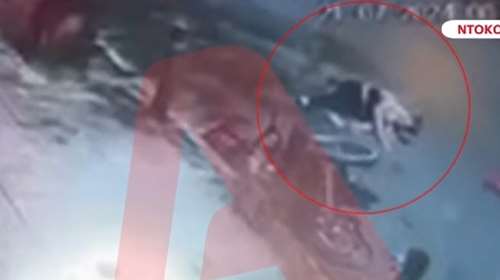 Βίντεο ντοκουμέντο: Η στιγμή που ασυνείδητος οδηγός παρασέρνει και εγκαταλείπει την παραολυμπιονίκη, Ειρήνη Κουρούβανη