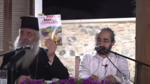 Η συνωμοσιολογία σε άλλο επίπεδο - Ο Μητροπολίτης Μόρφου &quot;αποκαλύπτει&quot; ότι ο Αστερίξ μιλούσε για τον κορονοϊό το 2017 [βίντεο]