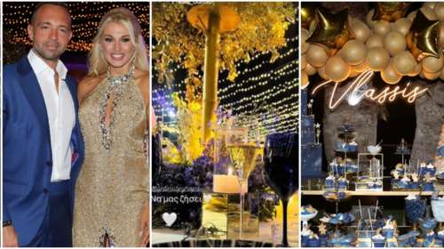 Βάφτιση Σπυροπούλου - Σταθοκωστόπουλου: Η χλιδή, ο υπερβολικός στολισμός, τα βεγγαλικά και τα ντυσίματα