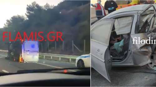 Πώς έγινε το τραγικό τροχαίο στην Ακράτα: Νεκρό ζευγάρι ηλικιωμένων, στο νοσοκομείο η κόρη τους [βίντεο - εικόνες]