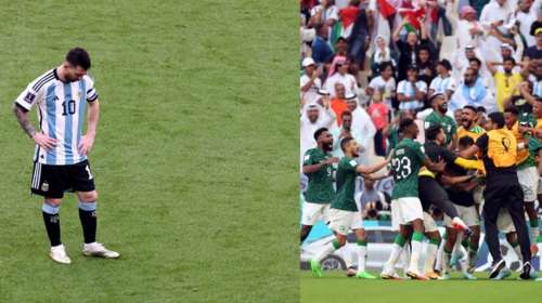 Μουντιάλ 2022: Οι Σαουδάραβες τρόλαραν τους Αργεντινούς με πανηγυρισμό... Ρονάλντο –Τρελό πάρτι στα αποδυτήρια [Βίντεο]