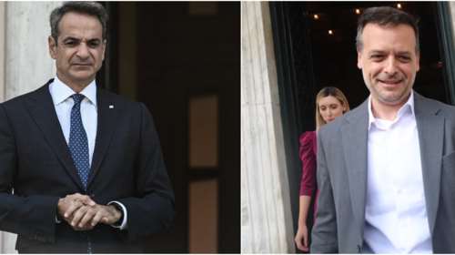 Το πρώτο τετ α τετ Μητσοτάκη με Δούκα στο Μαξίμου - Μετά τις κόντρες για το μετρό στα Εξάρχεια και τις κάμερες