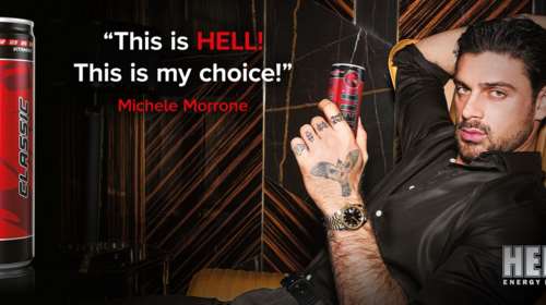 Ηθοποιός, μουσικός ή μοντέλο; Το νέο πρόσωπο της Hell Energy τα συγκεντρώνει όλα και ακούει στο όνομα Michele Morrone