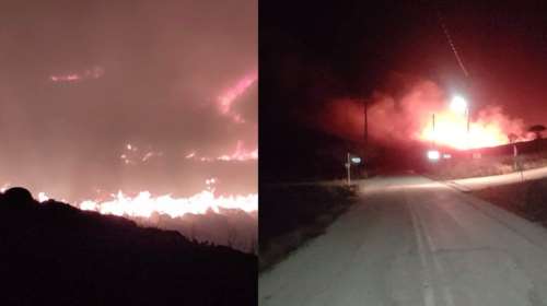 Λήμνος: Διαφορετικές εστίες πυρκαγιών- Επιχειρούν 25 πυροσβέστες με 8 οχήματα [Βίντεο]