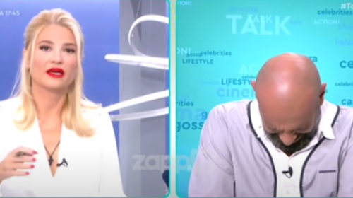 Επίθεση με βιτριόλι: Κατέρρευσε με αναφιλητά ο δημοσιογράφος Γρηγόρης Μπάκας στον &quot;αέρα&quot; - &quot;Συγνώμη, δεν μπορώ...&quot; [βίντεο]