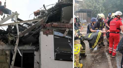 Ουκρανία: Συγκλονιστική διάσωση 7χρονου κοριτσιού από τα συντρίμμια - Ρωσική επίθεση μέσα στο Κίεβο [εικόνες  - βίντεο]