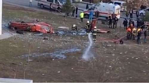 Τουρκία: Συντριβή ελικοπτέρου σε προαύλιο νοσοκομείου με τέσσερις νεκρούς - Βίντεο ντοκουμέντο από τη στιγμή της πτώσης