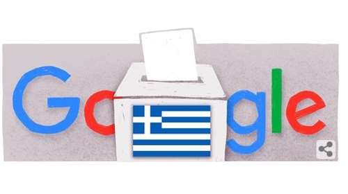 Εθνικές εκλογές 2023: To Doodle της Google για τη σημερινή εκλογική αναμέτρηση