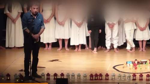 Συγκινημένος ο Παύλος Ασλανίδης για την εκδήλωση στη μνήμη των θυμάτων των Τεμπών στο Αρκαλοχώρι: &quot;Μας συγκλόνισαν&quot;