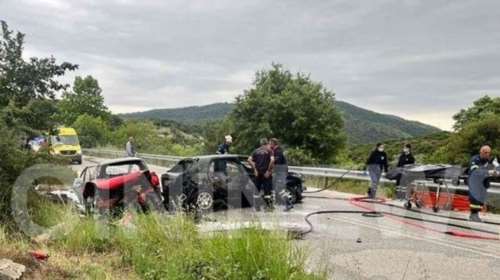 Τροχαίο δυστύχημα στην Καβάλα: 37χρονος απανθρακώθηκε μέσα στο αυτοκίνητό του