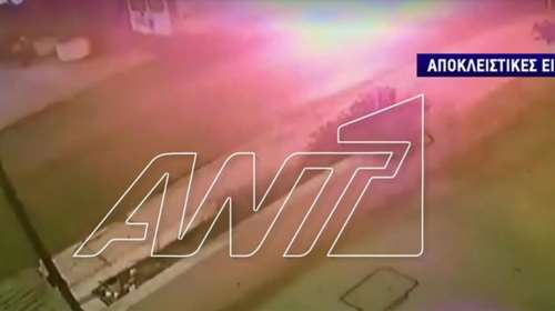 Άλιμος: Βίντεο ντοκουμέντο από την εμπρηστική επίθεση σε βαν - Άγνωστός πέταξε μέσα εκρηκτικό μηχανισμό [βίντεο]