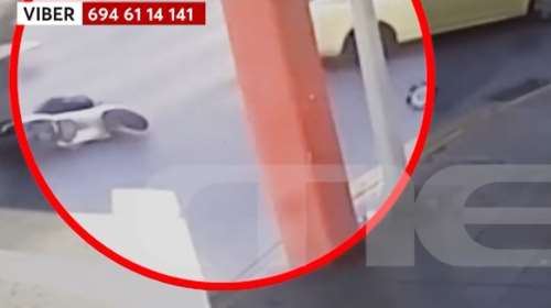 Βίντεο ντοκουμέντο: Οδηγός ταξί παρέσυρε και εγκατέλειψε οδηγό μηχανής στο Μεταξουργείο