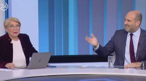 Προσβλητική επίθεση Μαρκόπουλου στην Καλογεροπούλου: &quot;Δεν είσαι δημοσιογράφος, είσαι γιουσουφάκι&quot; [βίντεο]