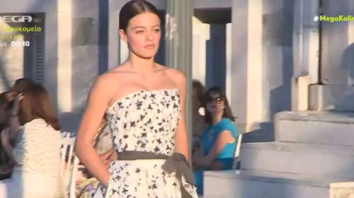 Γαία Μερκούρη: Η πρεμιέρα της ως μοντέλο και η απάντηση για τη σχέση της με τον Άγγελο Λάτσιο