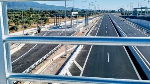 Παραδίδονται σήμερα στην κυκλοφορία 65 χλμ του αυτοκινητόδρομου Πάτρα - Πύργος, στο τμήμα Πύργος - Αλισσός