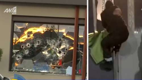 Ο Ρουβίκωνας επιτέθηκε με βαριοπούλες σε... λάθος εταιρεία - Νόμιζαν ότι είναι η "Βιολάντα"