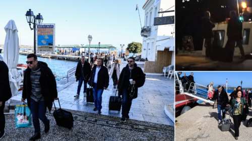 Στις Σπέτσες οι βουλευτές του ΣΥΡΙΖΑ - Το μεταμεσονύκτιο κρυφτούλι Κασσελάκη με τις τηλεοπτικές κάμερες [εικόνες - βίντεο]