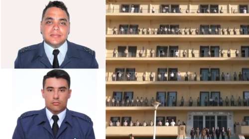 Συγκινητική τελετή στο Πεντάγωνο στη μνήμη των δύο πεσόντων πιλότων – Τους απονέμεται ο βαθμός αντιπτεράρχου