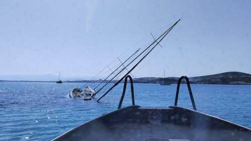 Πάρος: Βυθίζεται ιστιοφόρο σκάφος- Σε εξέλιξη επιχείρηση Λιμενικού και Ελληνικής Ομάδας Διάσωσης