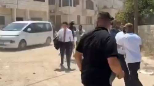 Η Παλαιστινιακή Αρχή κατηγορεί Ισραηλινούς στρατιώτες ότι άνοιξαν πυρ κατά αντιπροσωπείας ξένων διπλωματών [βίντεο]