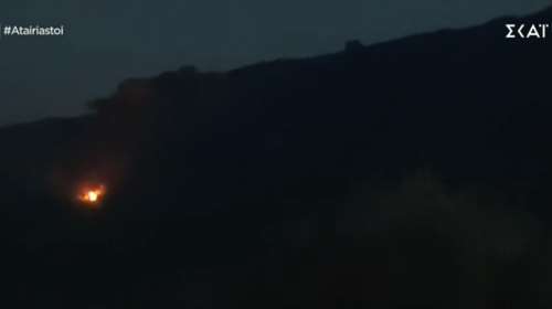 Βίντεο ντοκουμέντο από την Ρόδο δείχνει απόπειρα εμπρησμού μέσα στη νύχτα - Καταγγελία των κατοίκων