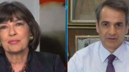 Μητσοτάκης στο CNN: &quot;Δεν είχαμε άλλη επιλογή από τον υποχρεωτικό εμβολιασμό&quot; [Βίντεο]