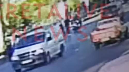 Ηράκλειο: Μηχανάκι παρέσυρε δάσκαλο μπροστά στα μάτια των μαθητών του [βίντεο]