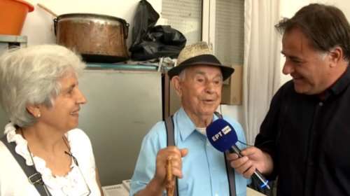 Σέρρες: 99χρονος ψηφοφόρος καλεί τους νέους να προσέλθουν στις κάλπες - &quot;Αν δώσει ο Θεός θα ψηφίσω και στις επόμενες&quot;