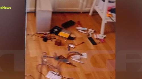 Γλυκά Νερά: Φωτογραφίες ντοκουμέντο από τη μεζονέτα - Ο κρεμασμένος σκύλος και η μονωτική ταινία δίπλα στο κρεβάτι [Βίντεο]