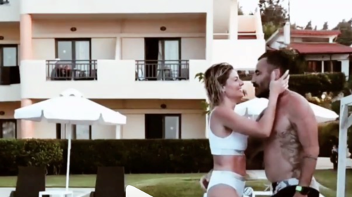 Κουφέτα για τον Γιώργο Μαυρίδη – Η καλλονή που έκλεψε την καρδιά του [εικόνες και βίντεο]