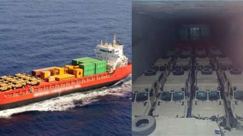 Λιβύη: Μπλόκο σε φορτίο τεθωρακισμένων οχημάτων από την επιχείρηση Irini - Στον Αλμυρό Βόλου το πλοίο