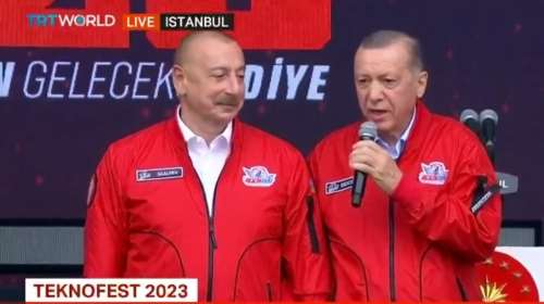 Πρώτη δημόσια εμφάνιση Ερντογάν μετά το πρόβλημα υγείας - Χλωμός και κουρασμένος, με στολή πιλότου [βίντεο]