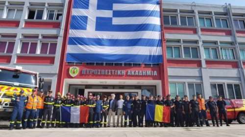 Στην Ελλάδα η αποστολή των Γάλλων πυροσβεστών - Στυλιανίδης: Η ευρωπαϊκή αλληλεγγύη λειτουργεί στην πράξη