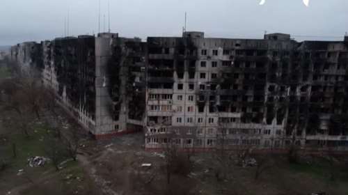 Μαριούπολη: Απόλυτη καταστροφή - Οι Ρώσοι δείχνουν με drone την πόλη μετά τους βομβαρδισμούς [Βίντεο]