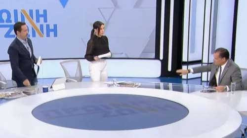 &quot;Όχι, θα πούμε για το μεταναστευτικό, καθίστε κάτω&quot;: Όταν ο Γεωργιάδης &quot;διέταξε&quot; τους παρουσιαστές [βίντεο]