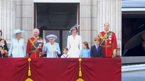 Ελισάβετ: &quot;Παραπεταμένοι&quot; Χάρι και Μέγκαν - Δεν τους άφησαν να δουν την παρέλαση από τον εξώστη του Μπάκιγχαμ