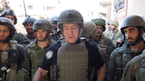 Νετανιάχου σε Ισραηλινούς στρατιώτες: Θα συνεχίσουμε μέχρι τη νίκη - Για πρώτη φορά στη Γάζα και είδε τούνελ της Χαμάς [βίντεο]