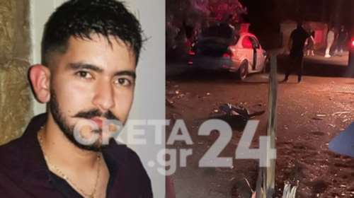 Θανατηφόρο τροχαίο στο Ηράκλειο: Σοκάρουν οι εικόνες από το σημείο που "έσβησε" ο 24χρονος Γιάννης