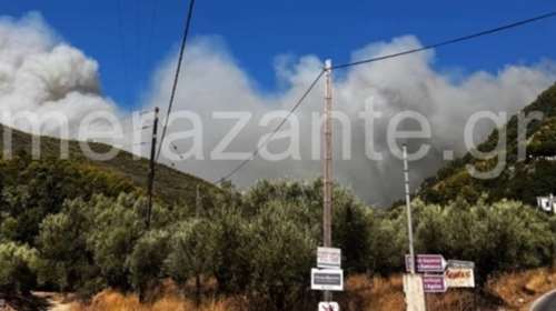 Δύσκολη μάχη με τις φλόγες σε Βόνιτσα και Ζάκυνθο - Μηνύματα από το 112 για εκκενώσεις - Πύρινα μέτωπα σε Κεφαλονιά, Φωκίδα, Πρέβεζα