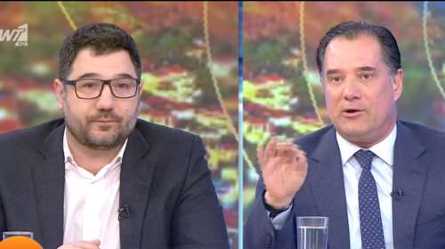 Χαμός στον &quot;αέρα&quot; με Γεωργιάδη και Ηλιόπουλο: &quot;Είστε άθλια υποκείμενα&quot; - &quot;Πάντως φασίστας δεν είμαι&quot;