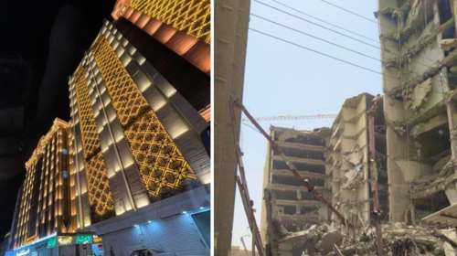 Σοκ στο Ιράν: Κατέρρευσε 10ώροφη πολυκατοικία - Τουλάχιστον πέντε νεκροί και 80 τραυματίες [Βίντεο]