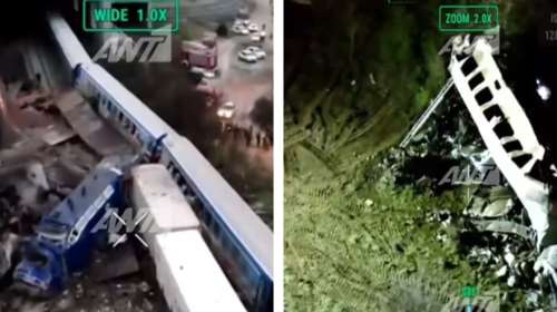 Τέμπη: Νέο βίντεο - ντοκουμέντο αποτυπώνει τις πρώτες στιγμές της τραγωδίας - Οι εικόνες κόβουν την ανάσα