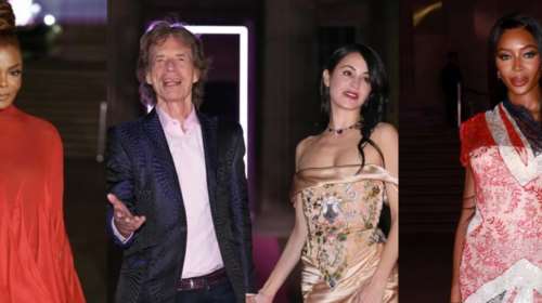 Μικ Τζάγκερ, Ναόμι Κάμπελ, Τζέιμς Νόρτον, Ρίσι Σούνακ και Σαντίκ Καν δείπνησαν μπροστά από τα Γλυπτά του Παρθενώνα [εικόνες]