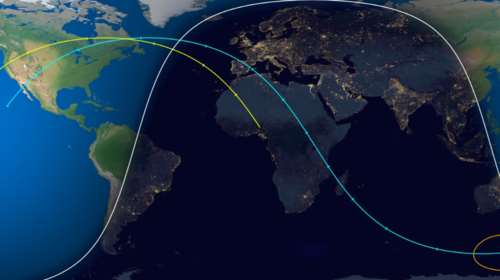 Στον Ινδικό Ωκεανό έπεσαν τα συντρίμμια του κινεζικού πυραύλου που ήταν εκτός ελέγχου