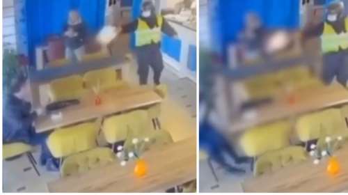 Βίντεο ντοκουμέντο: Εν ψυχρώ εκτέλεση επιχειρηματία από &quot;ντελιβερά&quot; σε καφετέρια στην Αλβανία - Σκληρές εικόνες