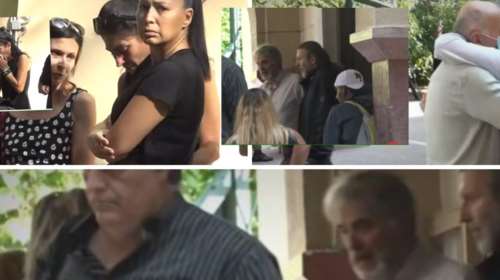 Οδυσσέας Σταμούλης: Αβάσταχτος ο πόνος στο μνημόσυνο του γιού του που πνίγηκε στους Φούρνους - Απαρηγόρητη η πρώην σύζυγός του