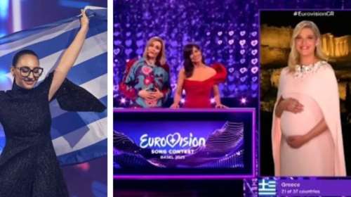 Eurovision 2025: Ελαμψε η Τζένη Θεωνά - Αποθεώθηκε από τον Δήμο Αναστασιάδη - &quot;Η πιο όμορφη μαμά του κόσμου&quot;