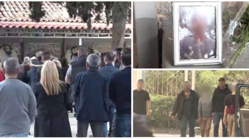 Μάνδρα: Θρήνος στην κηδεία του 17χρονου Φώτη, ράκος η μητέρα του - &quot;Γύρνα πίσω παιδί μου&quot;
